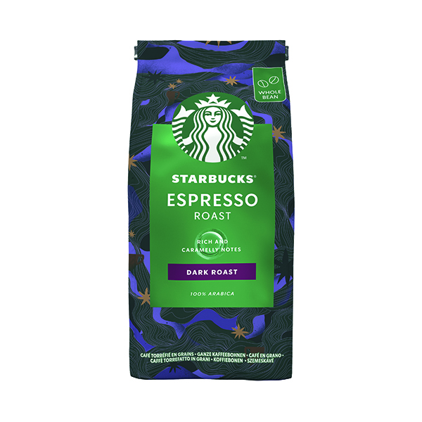 Starbucks Espresso Whl Bean Cof 200g