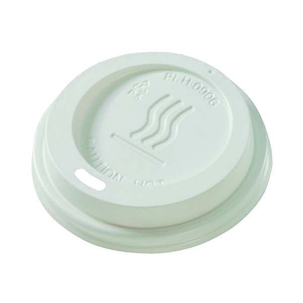Nescafe and Go Cup Lids White Pk100