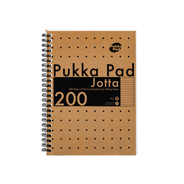 Pukka Pad Kraft Jotta Nbk A5 Pack 3