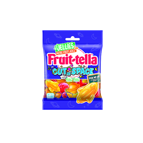 Fruit-tella Space Jellies 110g Pk24