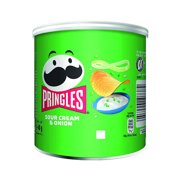 Pringles Sour Cream 40g Pk12