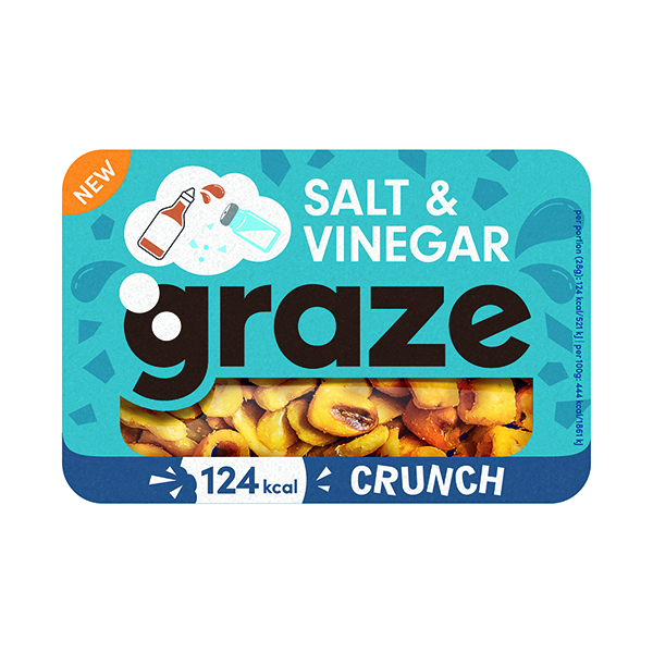 Graze Salt/Vinegar Crunch Punnet PK9