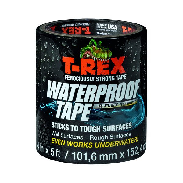 T-Rex R-Flex Waterproof Tape Blk Pk6