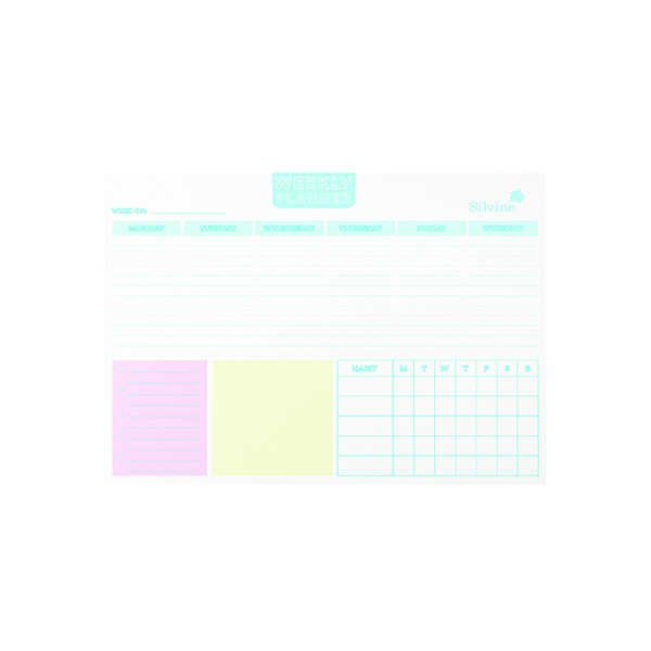 Weekly Desk Planner A4 P 52 Shts 223