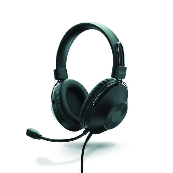 Trust HS-250 On-Ear USB Wired Hset