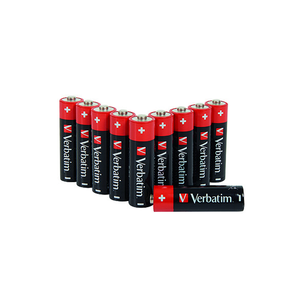 Verbatim AA Battery Alkaline Pk10