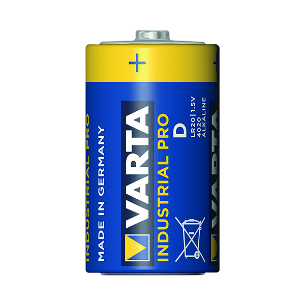 Varta Industrial D Battery Pk20