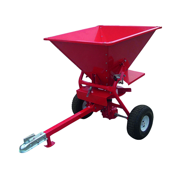 Red 350lb ATV Salt Spreader 160L
