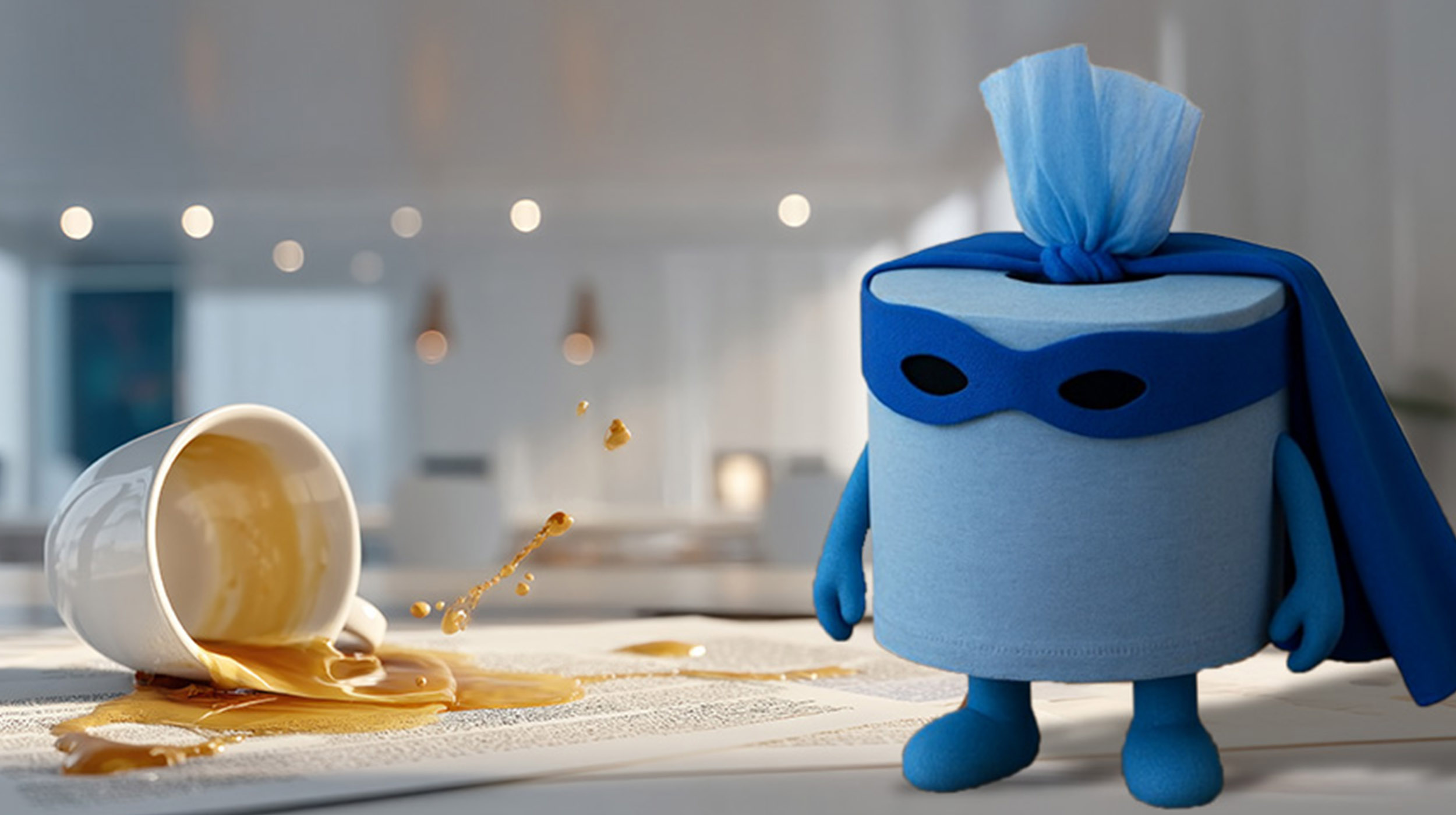 Centrefeed Blue Roll - Polycopy